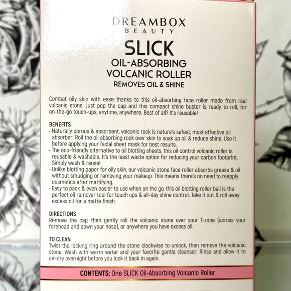 Oil-Absorbing Volcanic Roller- Roll away greasy shine over makeup or bare skin! - Picture 2 of 2